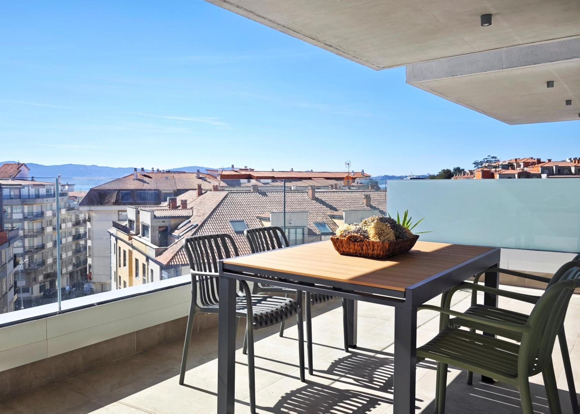 Desconectaengalicia Apartamento Zoo Con Piscina Y Vistas Al Mar A 150 Metros De Silgar Sanxenxo Exteriör bild
